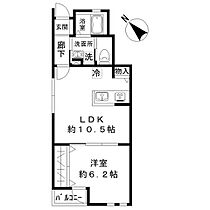 カリーノ 103 ｜ 埼玉県入間市東藤沢５丁目8（賃貸アパート1LDK・1階・37.89㎡） その2