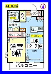 ＡＦ　ペット共生・ルポンヴェール中央林間[ヘーベルメゾン] 1階