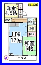 ＡＦ　ソレイユ西鶴間[ヘーベルメゾン] 1階