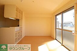 つくばエクスプレス 流山おおたかの森駅 徒歩8分の賃貸アパート 1階1LDKのリビング/ダイニング