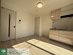 JR常磐線 松戸駅 徒歩10分の賃貸アパート 1階ワンルームのリビング/ダイニング