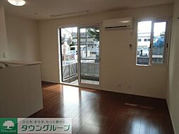 つくばエクスプレス 流山セントラルパーク駅 徒歩15分の賃貸アパート 1階1LDKのリビング/ダイニング