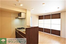 東武野田線 豊四季駅 徒歩17分の賃貸アパート 3階2LDKのリビング/ダイニング