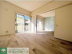 JR常磐線 馬橋駅 徒歩14分の賃貸マンション 1階2LDKのリビング/ダイニング