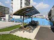 屋根付き駐輪場