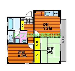 グリーンハイツB 1階