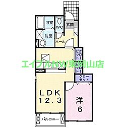 グラシオッソ　Ａ 1階