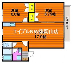 ベルデ高石B 2階