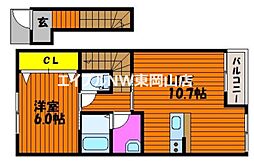 カーム八幡 2階/-