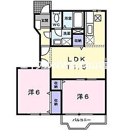 ジュネスコートT 1階/-