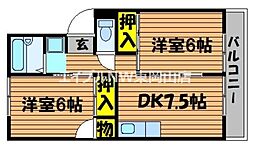 プレジール藤原 A棟 1階/-