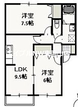 メゾンラフィネすずらん  ｜ 岡山県備前市伊部（賃貸アパート2LDK・2階・50.92㎡） その2