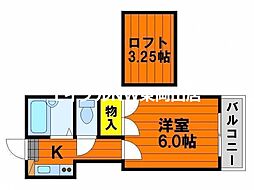 西川原駅 2.5万円