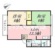 コーポ赤坂  ｜ 岡山県備前市大内（賃貸アパート2LDK・2階・51.77㎡） その2