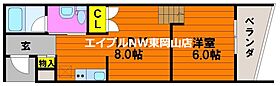 クレル瀬戸S棟  ｜ 岡山県岡山市東区瀬戸町瀬戸（賃貸アパート1LDK・2階・34.11㎡） その2