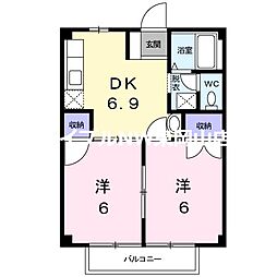 リバーサイド藤和A 2階