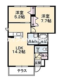 プリムベール城東 弐番館 1階