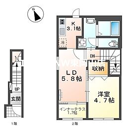 ジニアス瀬戸 2階