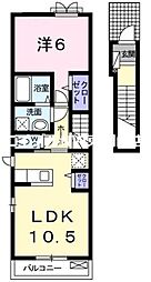 トゥルーハートI 2階