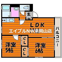 メゾンマーシュB 2階