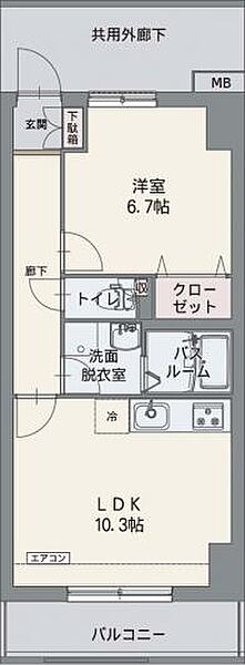 コルディエラ 0103｜静岡県沼津市大手町4丁目(賃貸マンション1LDK・1階・42.75㎡)の写真 その2