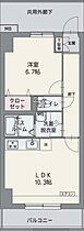 コルディエラ 0502 ｜ 静岡県沼津市大手町4丁目1-1（賃貸マンション1LDK・5階・42.75㎡） その2