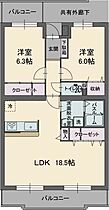 グリーングラスS 104 ｜ 静岡県三島市富士ビレッジ33-8（賃貸マンション2LDK・1階・68.82㎡） その2