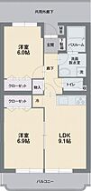 サンモリッツ 102 ｜ 静岡県三島市徳倉4丁目2-1（賃貸マンション2LDK・1階・53.31㎡） その2