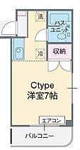 コーポラス21 201 ｜ 静岡県三島市西本町4-4（賃貸マンション1R・2階・20.33㎡） その2