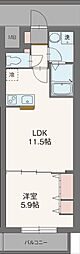 セルビシオ 1LDKの間取図画像