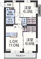 グロワールM2階8.0万円