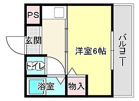 ネオセレス参番館  ｜ 大阪府吹田市岸部南１丁目（賃貸マンション1R・2階・18.50㎡） その2