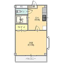 ファーストシティー21 303 ｜ 群馬県太田市下浜田町（賃貸アパート1DK・3階・32.40㎡） その2