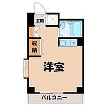 栃木県宇都宮市中河原町（賃貸マンション1R・3階・28.70㎡） その2