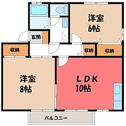 🉐敷金礼金0円！🉐東北本線 宇都宮駅 バス23分 横川西小学校前...