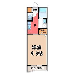 結城駅 4.3万円