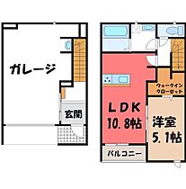 栃木県下都賀郡壬生町大字壬生丁（賃貸アパート1LDK・1階・74.60㎡） その2