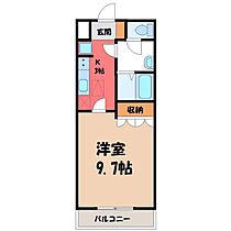 茨城県筑西市伊佐山（賃貸アパート1K・2階・29.75㎡） その2