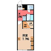 nogiさくら  ｜ 栃木県下都賀郡野木町大字丸林（賃貸アパート1K・1階・24.86㎡） その2