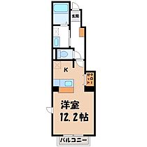 栃木県小山市若木町1丁目（賃貸アパート1R・1階・33.15㎡） その2