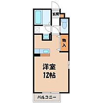 栃木県小山市大字大行寺（賃貸アパート1R・3階・30.27㎡） その2