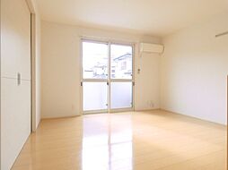 K・フルール B 1階2LDKのリビング/ダイニング