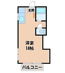 ビレッジ旭ヶ丘 1階/-