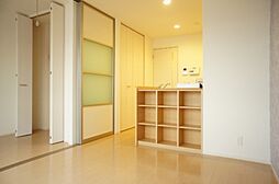 カーサ・フォレスタ B 1階1LDKのリビング/ダイニング