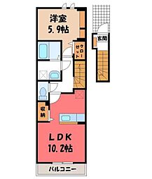 アザレヤハイツ D 2階