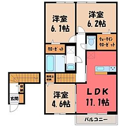 グレースコート B 2階