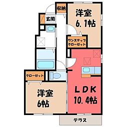 ロイヤルアドバンス B 1階/-