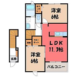 フローリッシュ 2階/-
