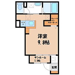 グレース メロウ D 1階/-