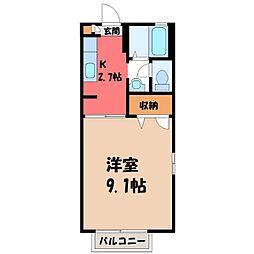 サンライズ B 1階/-